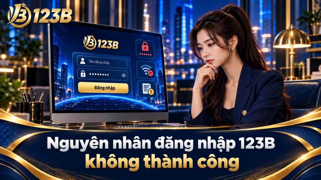 Nguyên nhân đăng nhập 123B không thành công
