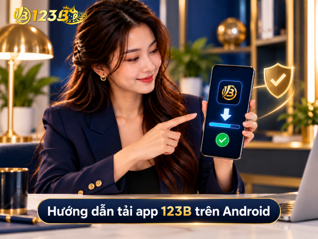 Hướng dẫn tải app 123B trên Android