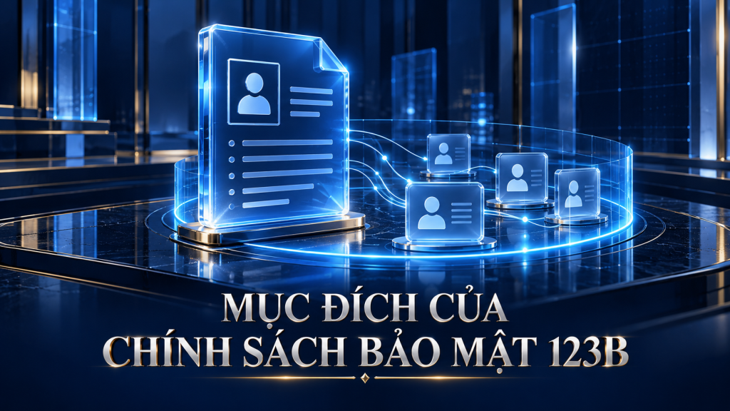 Mục Đích Của Chính Sách Bảo Mật 123B